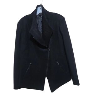 Can Can Women's Black Woolblen Jacket Size XXL